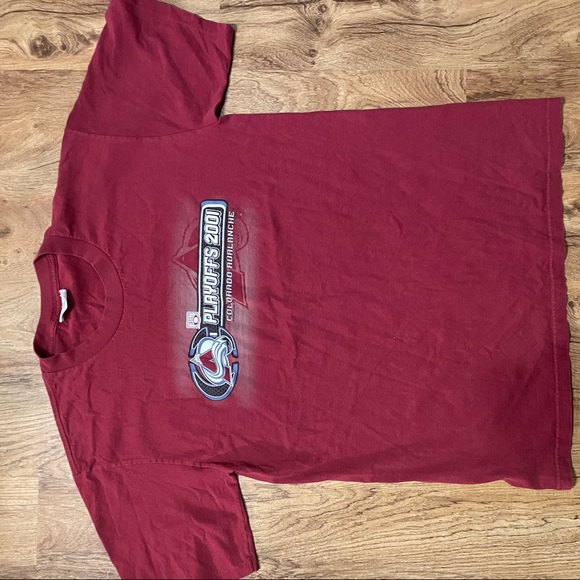 Other - 2001 Colorado avalanche playoff T-shirt
